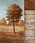 Autumn Canvas Paintings - Autumn Aire II